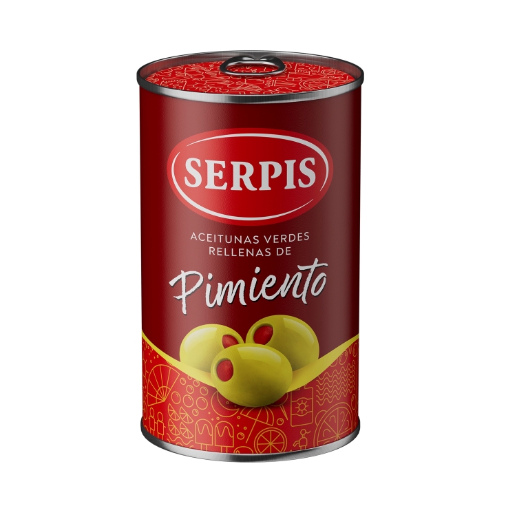 aceitunas rellenas pimiento, 130g