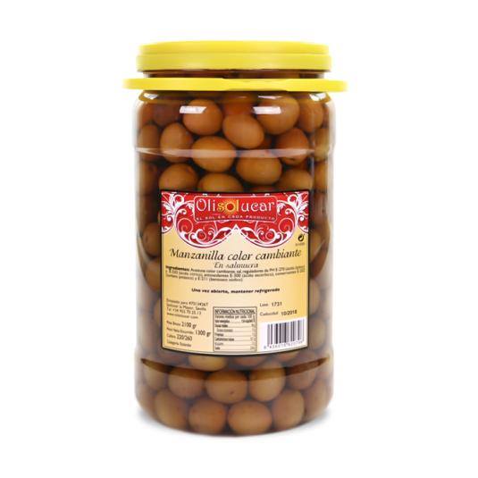 aceituna morada con hueso, 1,3kg