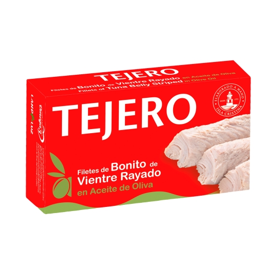 filetes bonito vientre rayado, 80g