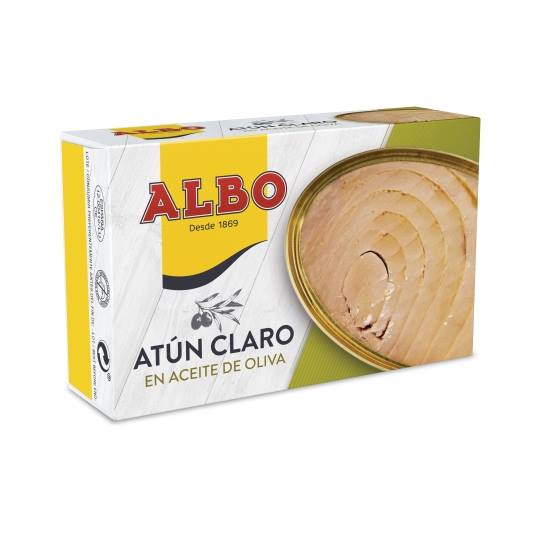 atún claro en aceite de oliva, 82g