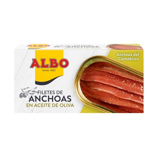 filetes de anchoas aceite oliva lata, 29g
