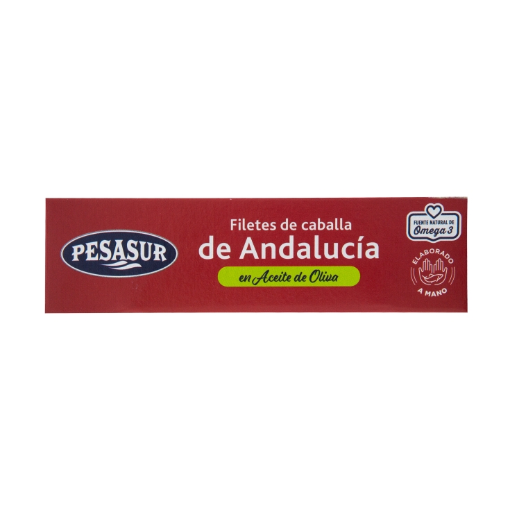 filetes caballa aceite de oliva, 120g