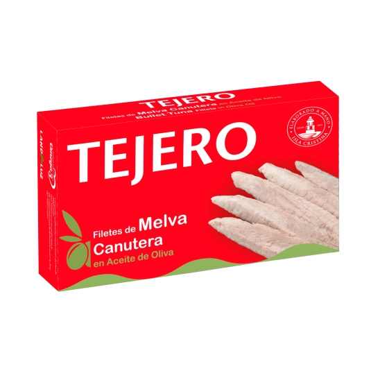 filete de melva canutera aceite de oliva, 60g