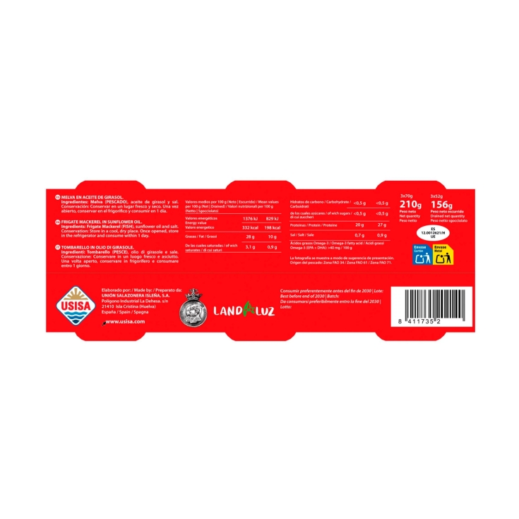 melva aceite girasol, pk-3