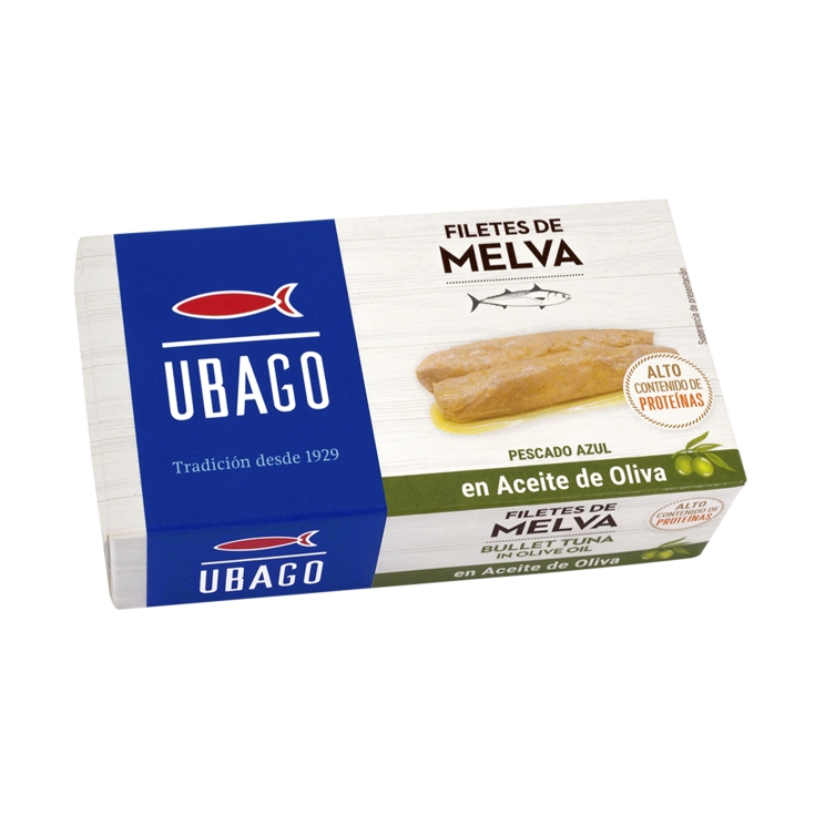 filetes de melva en aceite de oliva, 85g