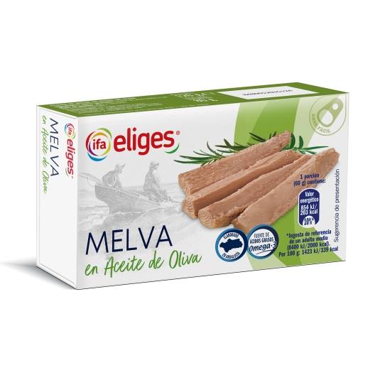 filetes melva aceite oliva, 80g