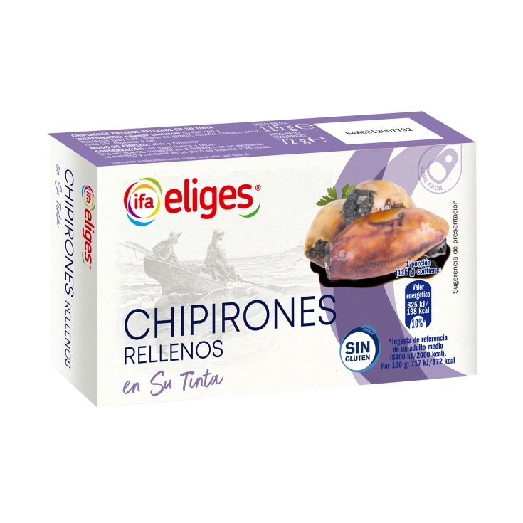 chipirónes en su tinta, 72g