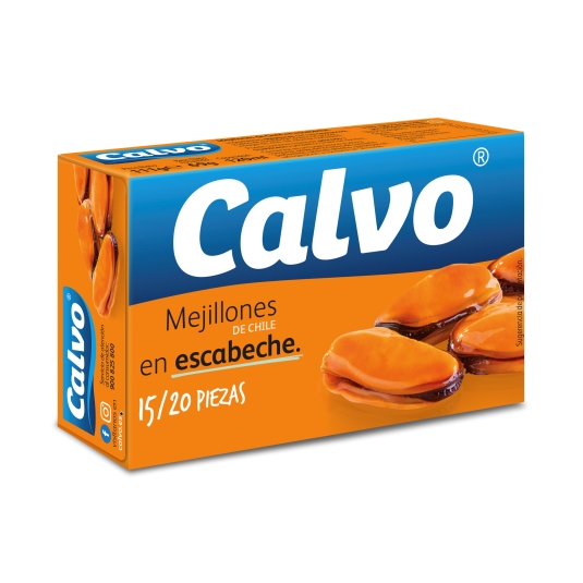 mejillón escabeche 15/20 piezas, 111g