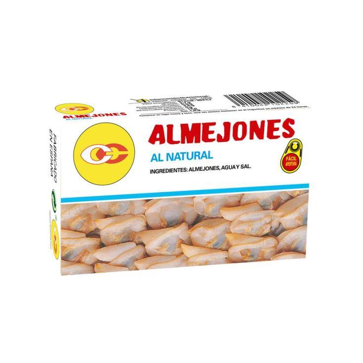 almejones al natural, 63g