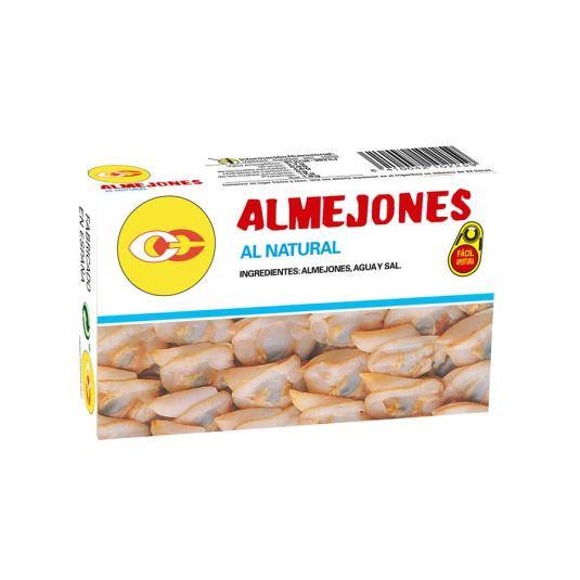 almejones al natural, 63g