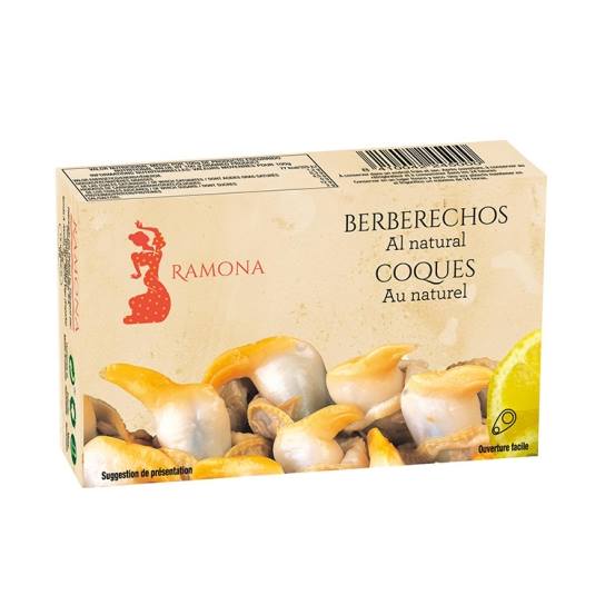 berberechos al natural, 63g