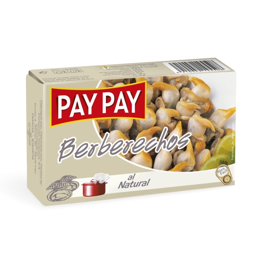 berberechos al natural, 63g