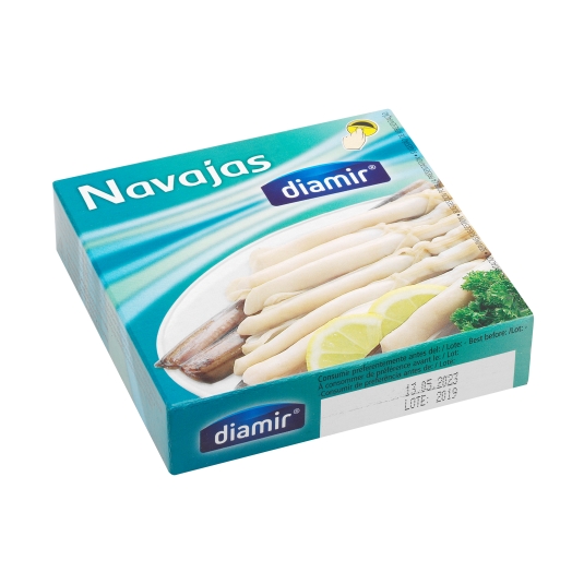 navajas al natural lata, 63g