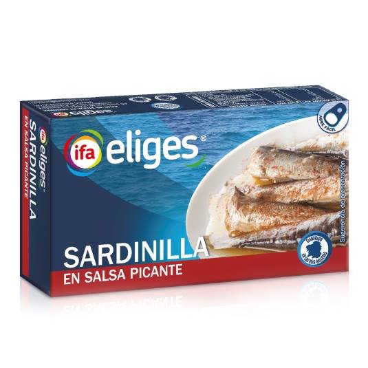 sardinillas en salsa picante, 62g