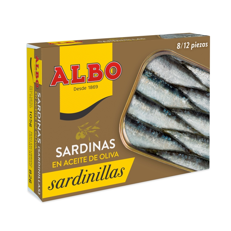 sardinillas en aceite oliva, 82g
