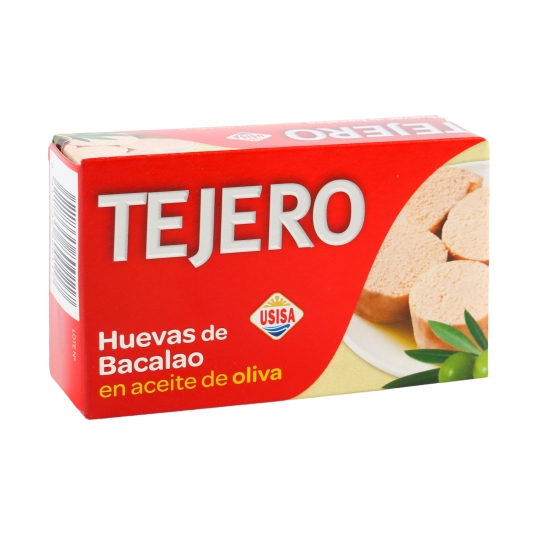 huevas bacalao en aceite oliva, 73g
