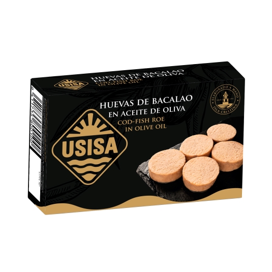 huevas de bacalao en aceite de oliva, 73g