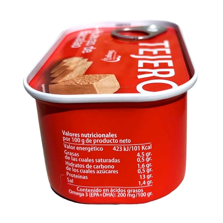 huevas de bacalao lata, 200g