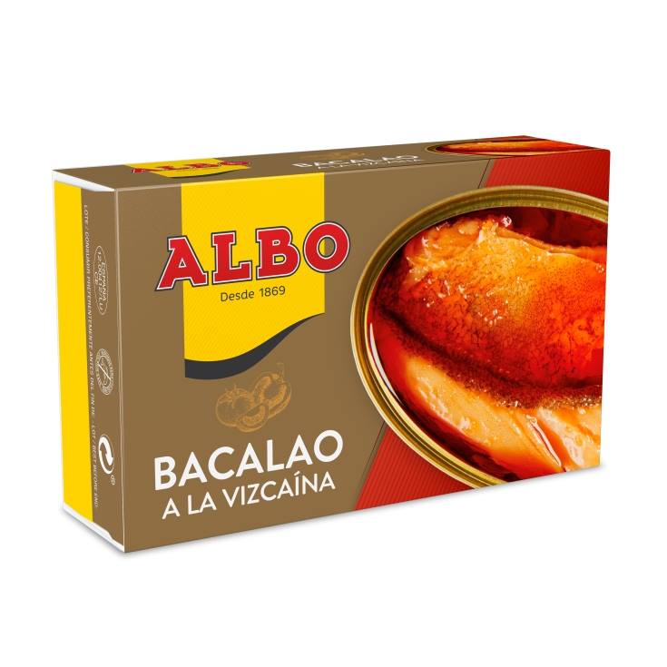 bacalao a la vizcaína, 70g