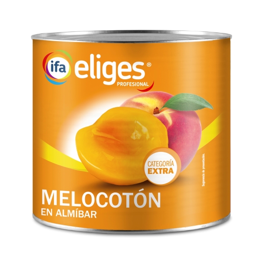 melocotón almíbar, 2,65kg