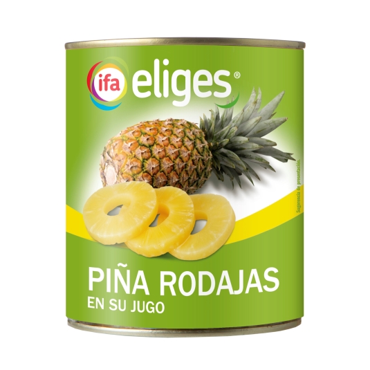 piña en su jugo, 825g