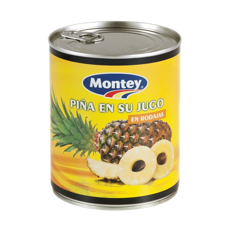 piña en rodaja en su jugo, 825g
