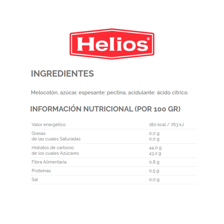 mermelada extra melocotón, 340g