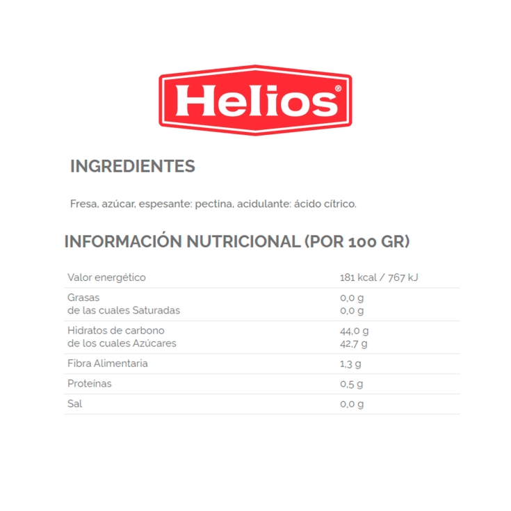 mermelada extra fresa, 340g