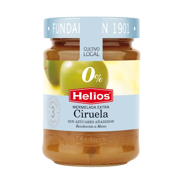 mermelada 0% ciruela, 280g