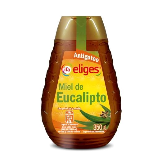 miel de eucalipto antigoteo, 350g