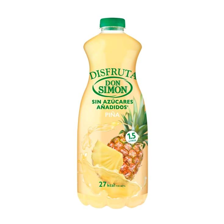 disfruta piña sin azúcares añadidos, 1,5l
