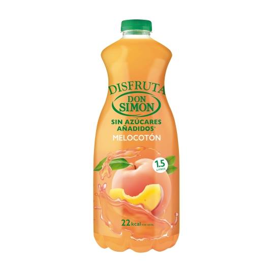 disfruta melocotón s/azúcares añadidos, 1,5l