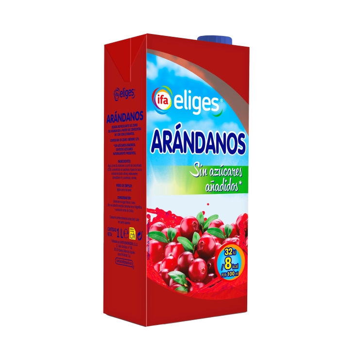 néctar arándanos s/a, 1l