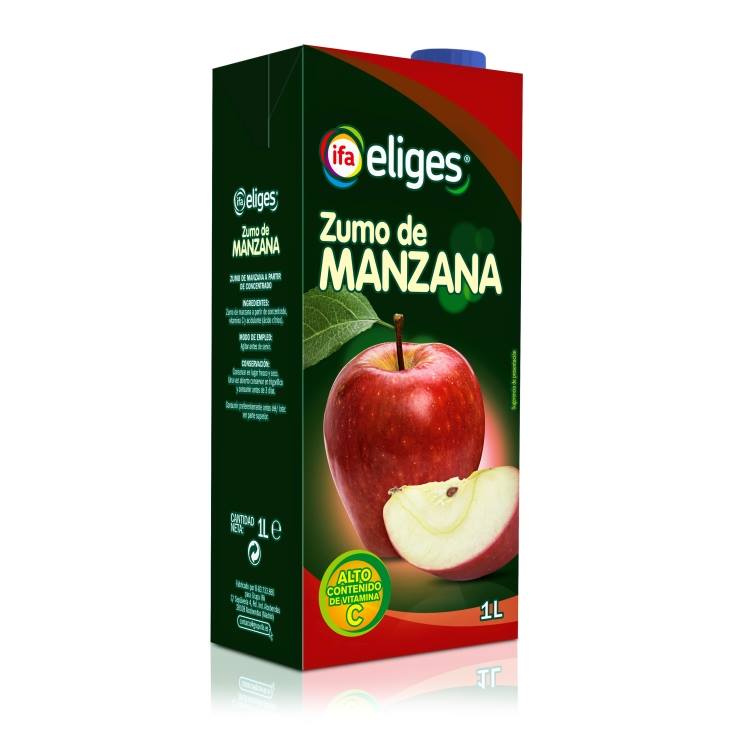 zumo manzana, 1l