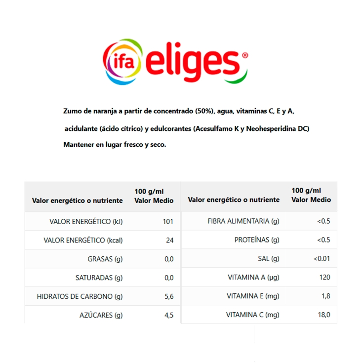néctar naranja s/a, pk-6