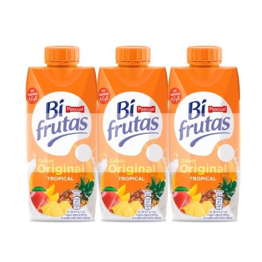 bi frutas tropical 330ml, pk-3