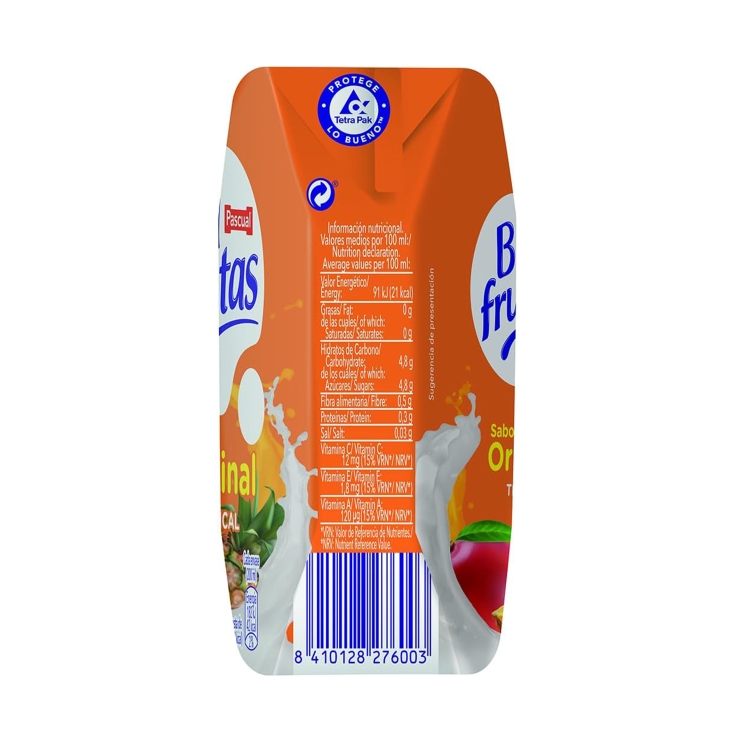 bi frutas tropical 200ml, pk-6