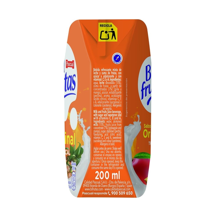 bi frutas tropical 200ml, pk-6
