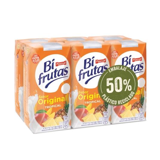 bi frutas tropical 200ml, pk-6