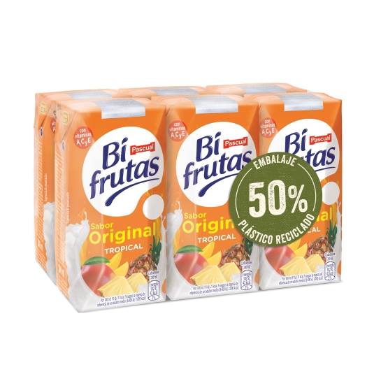 bi frutas tropical 200ml, pk-6