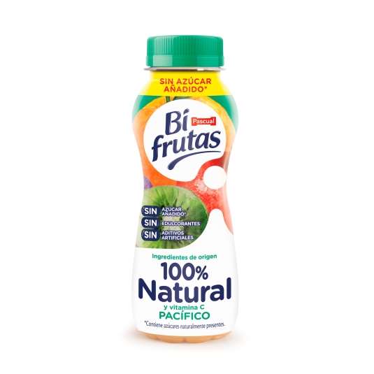 bi frutas s/a pacífico natural, 240ml