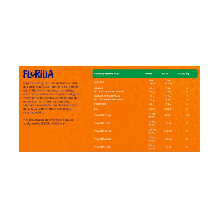 refresco florida, 1.25l