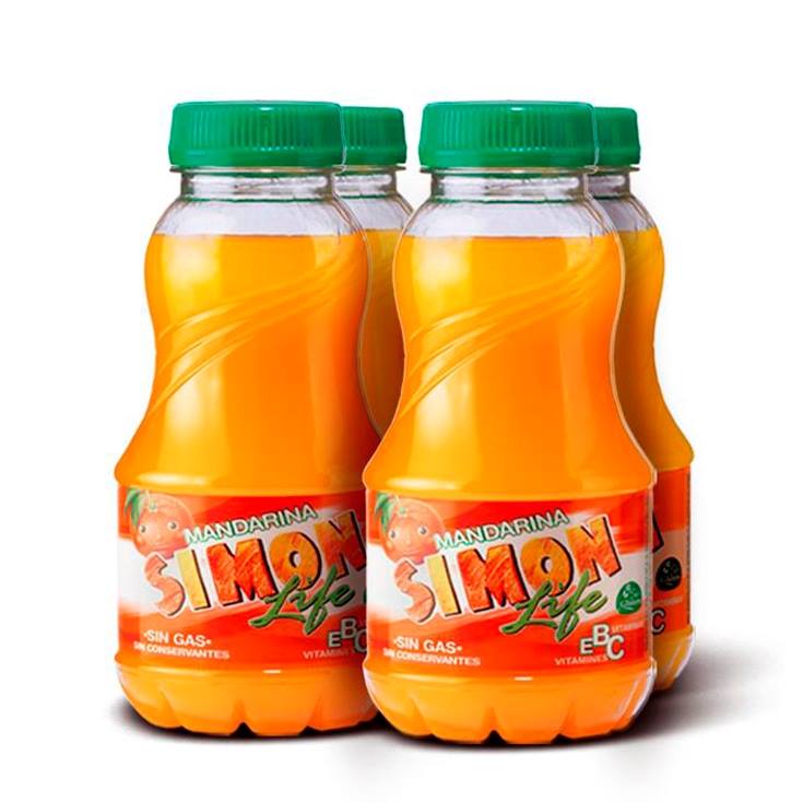 refresco mandarina 200ml, pk-4