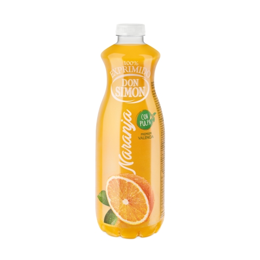 zumo naranja c/pulpa 100%, 1l