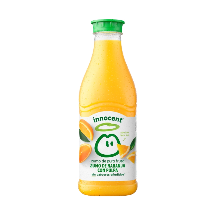 zumo naranja con pulpa, 900ml