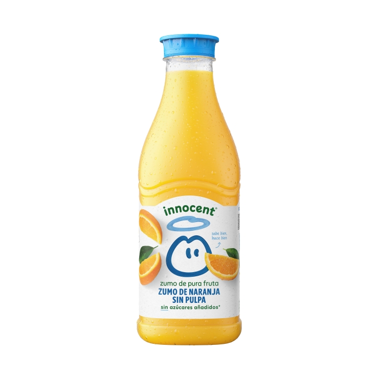 zumo naranja sin pulpa, 900ml