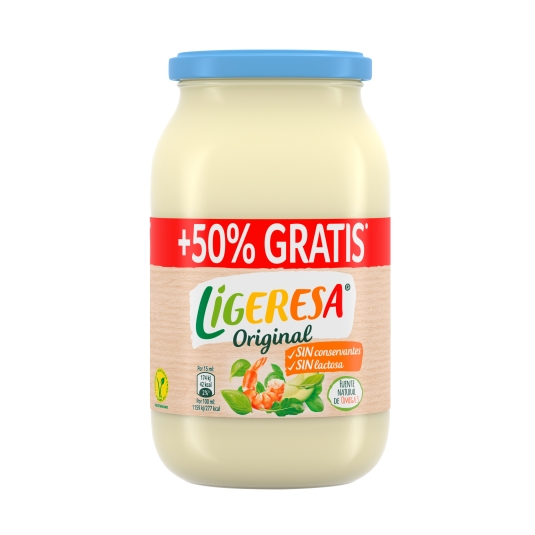 salsa ligeresa frasco, 425ml+50%gratis