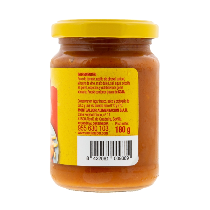 salsa brava con ají, 180g