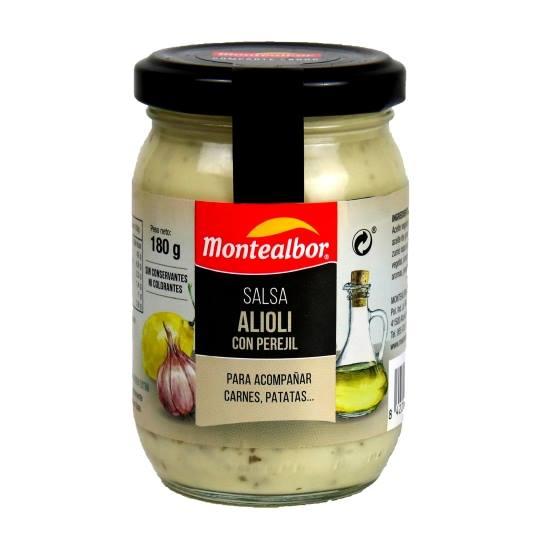 salsa alioli con perejil, 180g