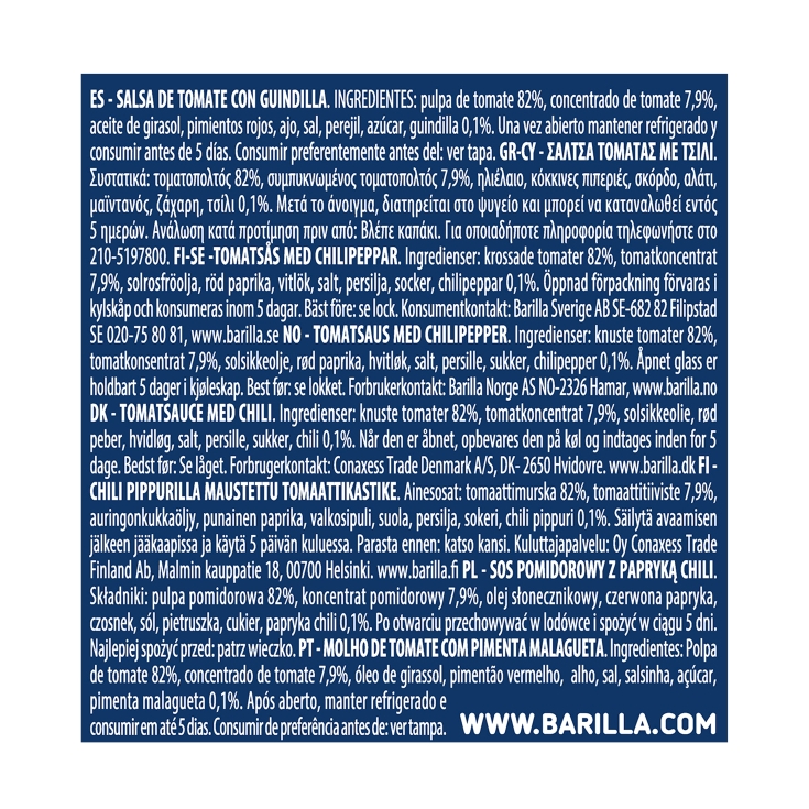 salsa arrabbiata, 400g